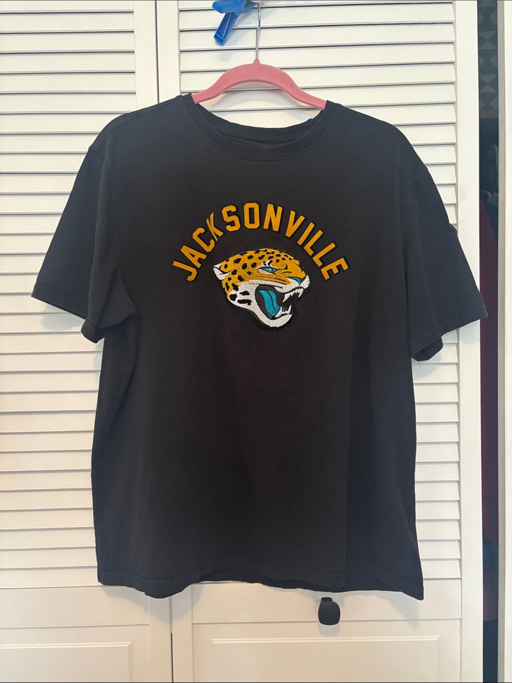 Jacksonville Jaguars Black Short Sleeve Tee